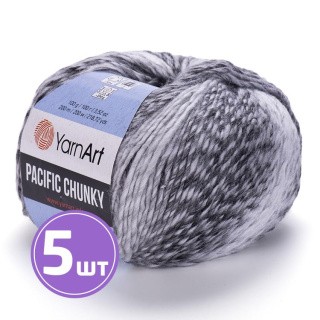 Пряжа YarnArt Pacific Chunky (300), мультиколор, 5 шт. по 100 г Пряжа YarnArt Pacific Chunky (300), мультиколор, 5 шт. по 100 г