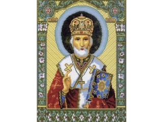 Рисунок на канве «Святой Николай Чудотворец» Рисунок на канве «Святой Николай Чудотворец»