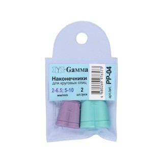 Наконечники для круговых спиц, 2 шт., Gamma Наконечники для круговых спиц, 2 шт., Gamma