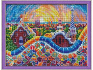 Алмазная вышивка «Парк Гуэль» Алмазная вышивка «Парк Гуэль»