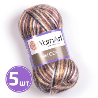 Пряжа YarnArt Melody (902), мультиколор, 5 шт. по 100 г Пряжа YarnArt Melody (902), мультиколор, 5 шт. по 100 г