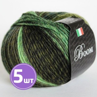 Пряжа SEAM BOOM (58314), зелено-салатовый, 5 шт. по 50 г Пряжа SEAM BOOM (58314), зелено-салатовый, 5 шт. по 50 г