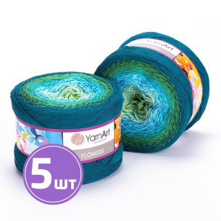 Пряжа YarnArt Flowers (256), мультиколор, 5 шт. по 250 г Пряжа YarnArt Flowers (256), мультиколор, 5 шт. по 250 г