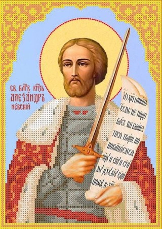 Рисунок на ткани «Святой Александр Невский» Рисунок на ткани «Святой Александр Невский»