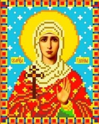 Рисунок на ткани «Святая Галина» Рисунок на ткани «Святая Галина»